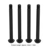 4Pcs Front Flower Shaft Pin Steel Swing Arm Shafts Parts for   1/7 1/8 RC Car