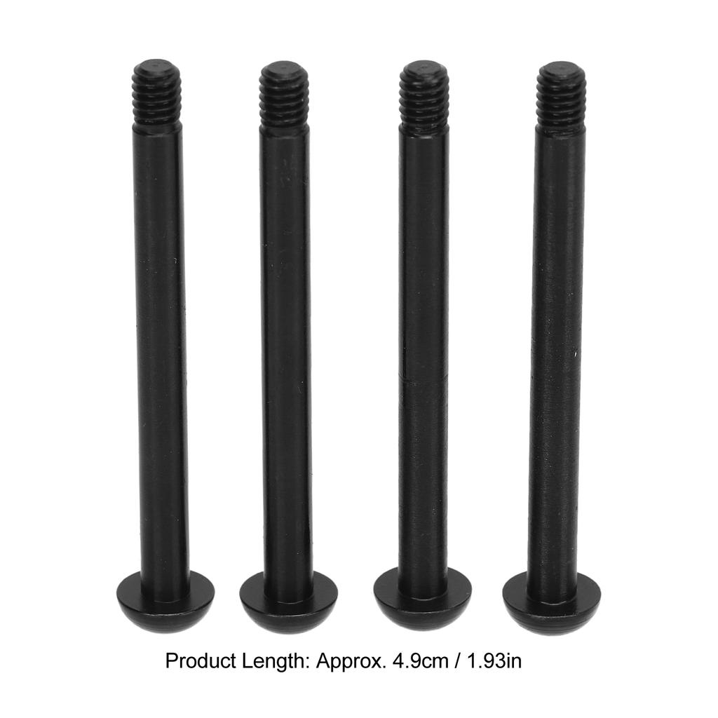 4Pcs Front Flower Shaft Pin Steel Swing Arm Shafts Parts for   1/7 1/8 RC Car