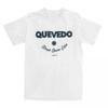 Koszulki Vintage Quevedo Album dla Mężczyzn Kobiet Okrągły Dekolt 100% Bawełna Donde Quiero Estar Koszulki z Krótkim Rękawem Ubrania Oversize