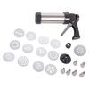 Cookie Cutter Mold Press Icing Kits DIY Pastry Extruders Nozzles for Cream