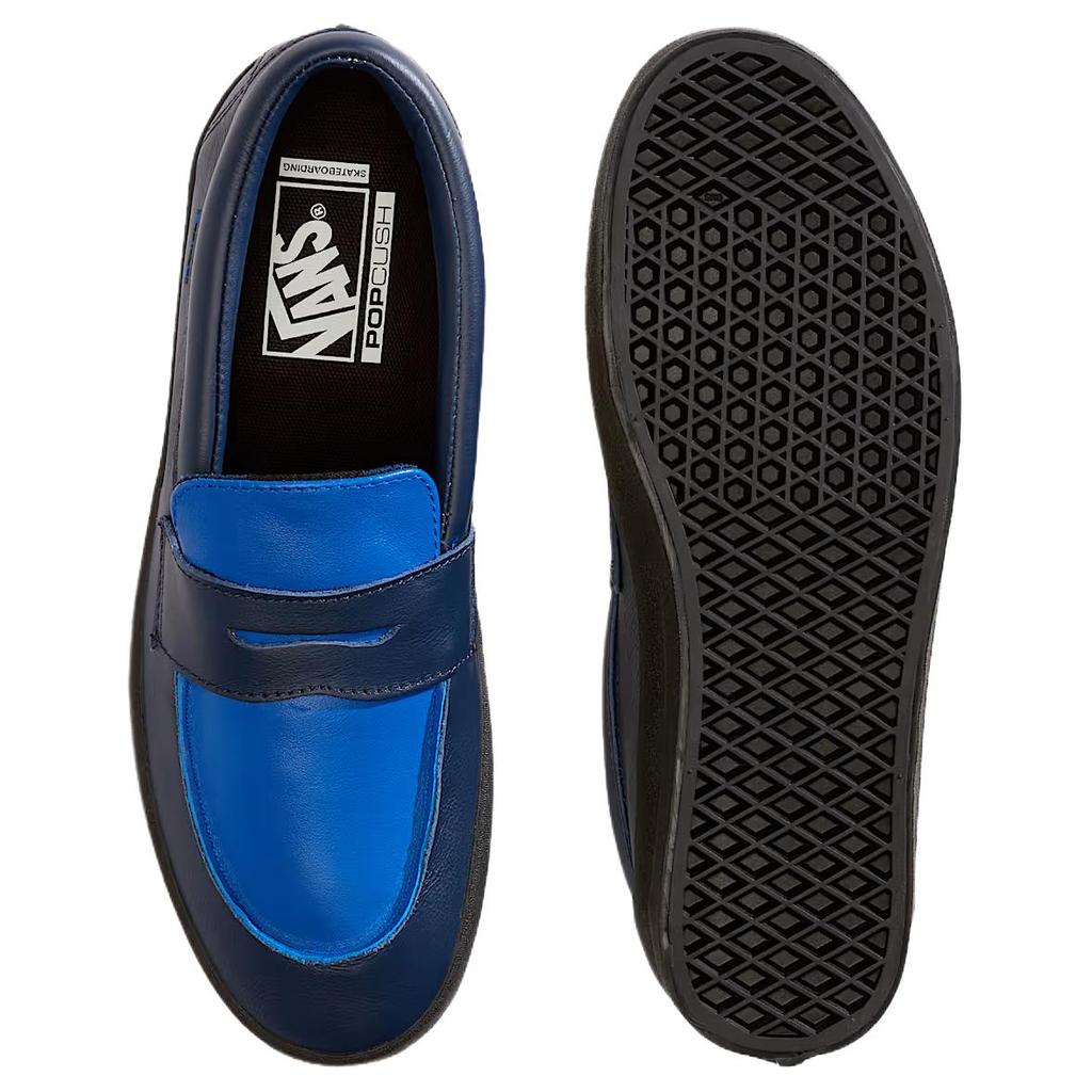 Vans Skate Loafer Bequeme Klassische Skateschuhe Damen Sneaker Blau VN000VA6H14