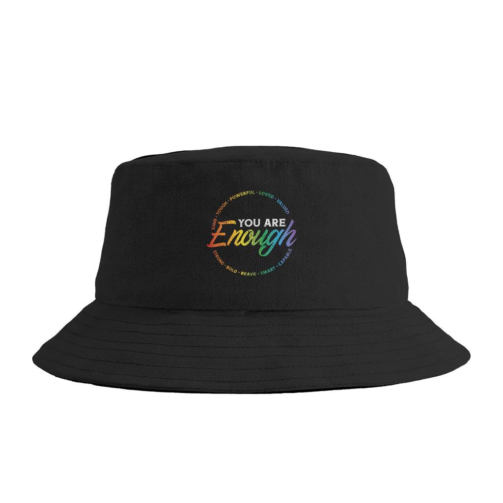 HuUnisex LGBT Flag Gay Pride Month Bucket Hat Harajuku FisherUnisex Caps For Unisex Women Casual Vacation Visor Hats Breathable Cap