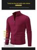 Men's Slim Fit Wool Cardigan Sweater - Autumn Winter Fashion Trend