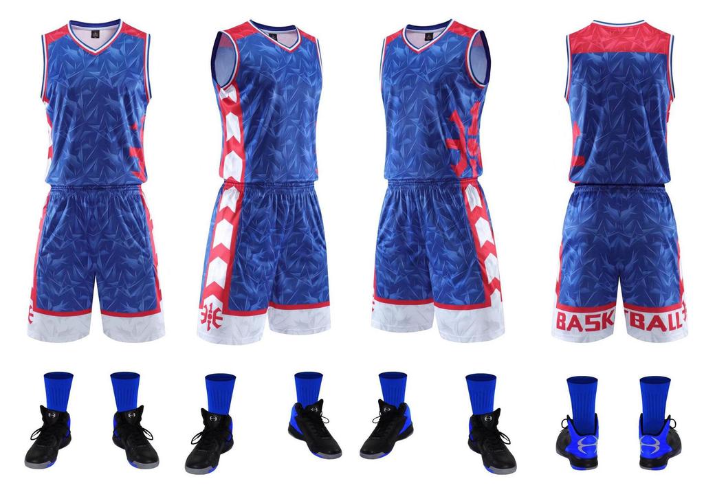 Conjunto de Uniforme de Baloncesto Transpirable para Hombres, Mujeres y Niños - Ideal para Entrenamiento y Competición con Opciones de Impresión Personalizada