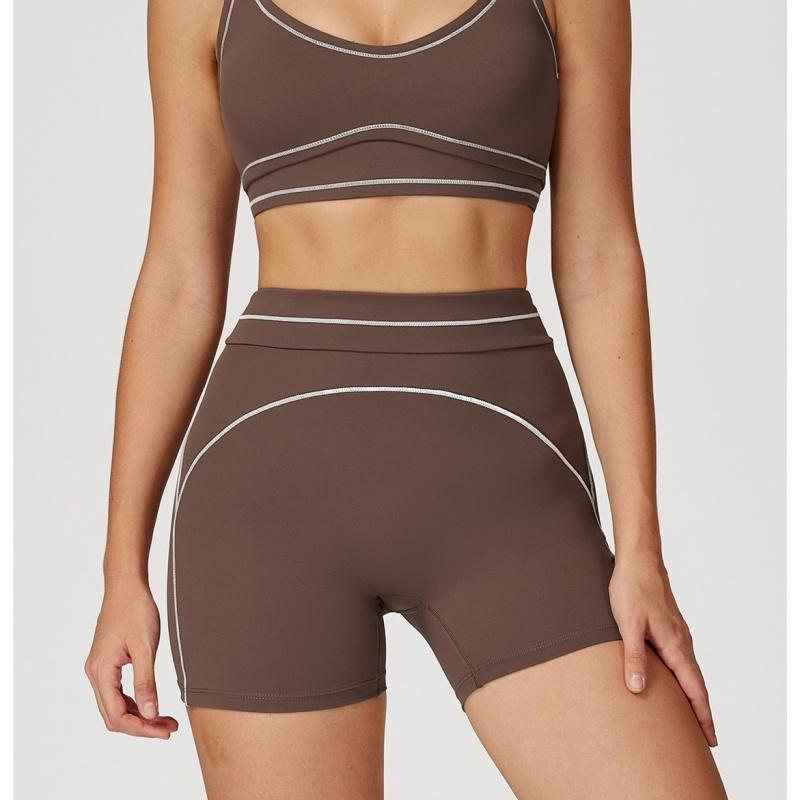 Women High Waist Workout Shorts Fitness Yoga Lift Butt Fitness Ladies Yoga Gym Running Summer Short Pants