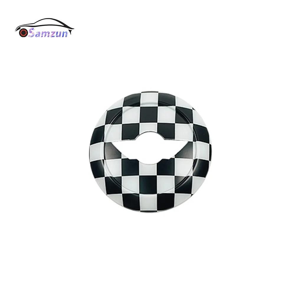 For MINI Cooper R50 R52 R53 Interior Trim Sticker Accessories Car Steering Wheel Center Cover Styling Decoration Middle Panel