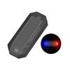 Mini LED Solar Power Bil Varningsljus Natt Säkerhet Simulerat larm Trådlös Stöldskyddslampa Strobe Dummy Larmlampa