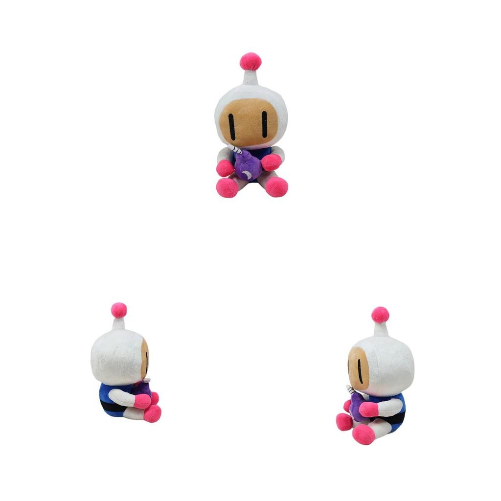 Jetters Bomberman Anime Game Peripheral Plush Toys Character Doll Collectibles
