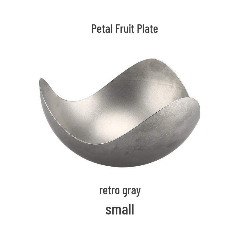 Abay Stainless Steel Petal Fruit Plate
