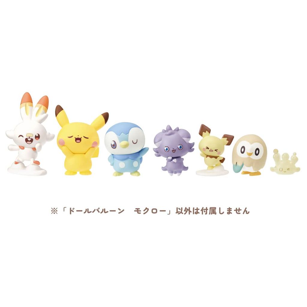 TAKARA TOMY Pokémon Pocket Monster PokéPiece Doll Balloon Mokuroh