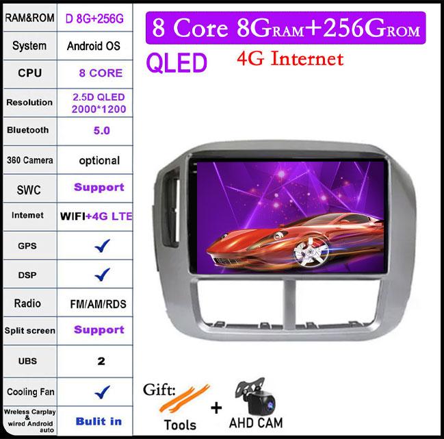 9 Lnch For Honda Pilot 2006 2007 2008 Car Radio Video Multimedia QLED Navigation GPS IPS 4G Wifi Stereo Screen Auto