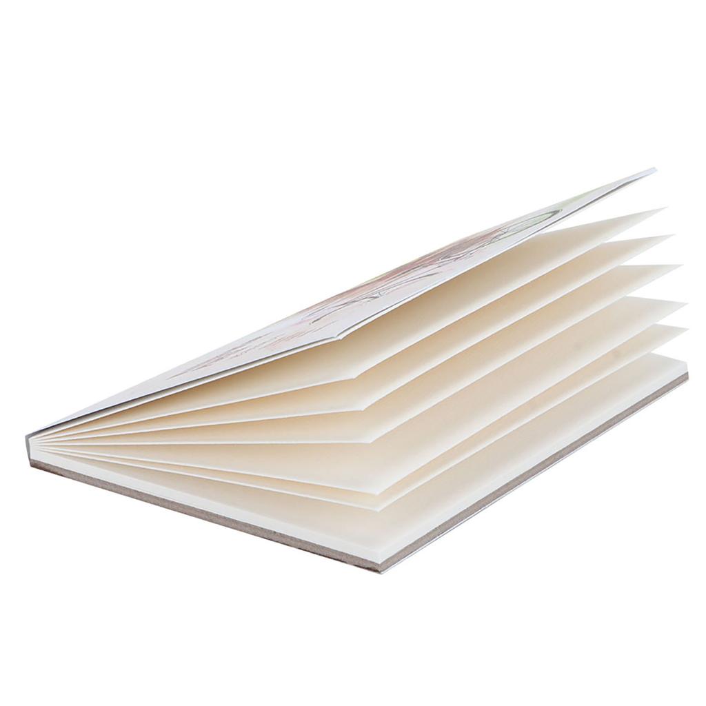 Aquarellpapierblock, Skizzenbuch, wasserlösliches Buntstiftpapier, Malwerkzeuge (Groß)