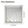1Pcs Reusable Paving Brick Mould Plastic Concrete Path Maker Mold  For Lawn Patio Yard Garden