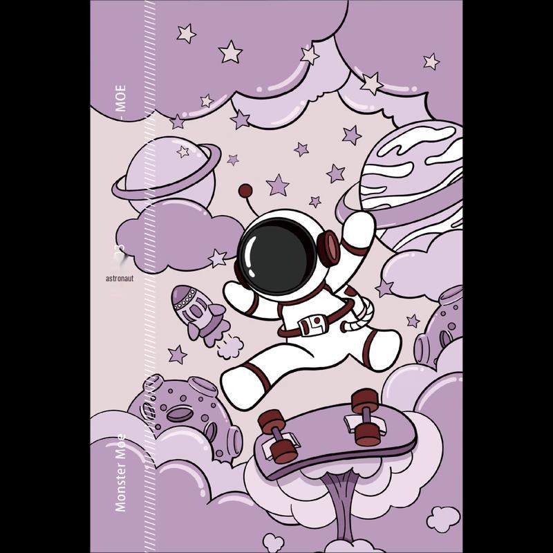 

Наклейки-пленки на заднюю панель телефона серии MONSTER MOE «Астронавт» (5-Pack) Astronaut Series