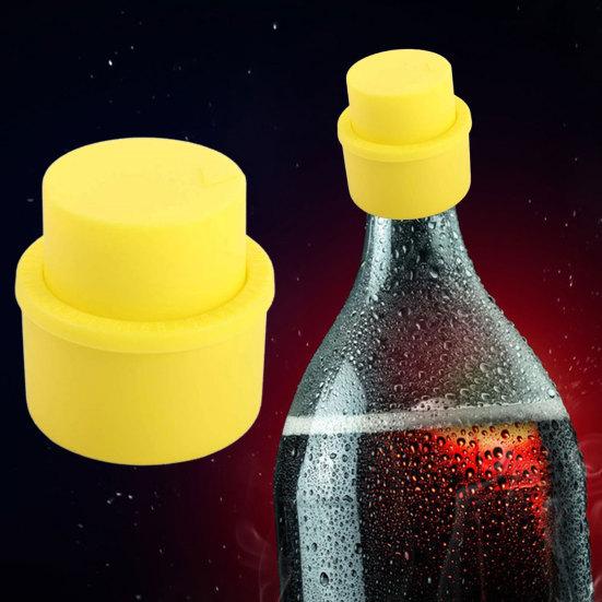 Bottle Stopper Data Dial Design Time Adjustment Push Type Fizzy Drink Freshness Keeping Saver Lid Sealer Bottle
