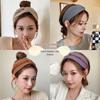 Autumn Winter Suede Wide Headband: Simple, Elegant Hair Accessory for Daily Wear