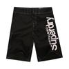 Men's Quick-Dry Striped Surf and Bodybuilding Shorts