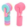 2pcs Rhinestone Art Roller Comfortable Grip PLA Handle Rhinestone Embroidery Hand Roller Tool for DIY Crafting