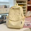 Schoolbag1011 New Fashionable Polka Dot Casual Cute Student School Bag Simple Backpack for Middle and High School Students Lightweight Student Bag