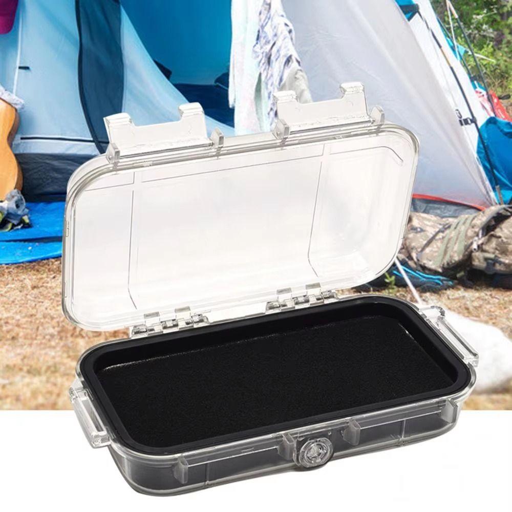 Portable Waterproof Tool Dry Case Shockproof Hard Carry Toolbox Durable Sealed Safety Box  Camping