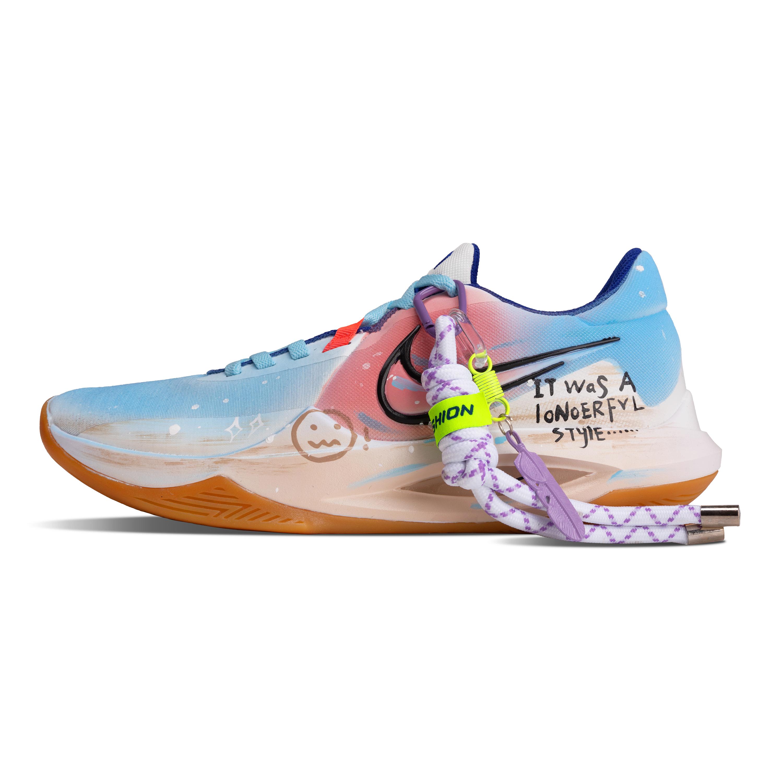 

Nike Precision 6 Аромат пустыни Нескользящие Износостойкие Низкие Баскетбольные кроссовки Мужские Розово-синие HV1796-141(Команда348-) 42