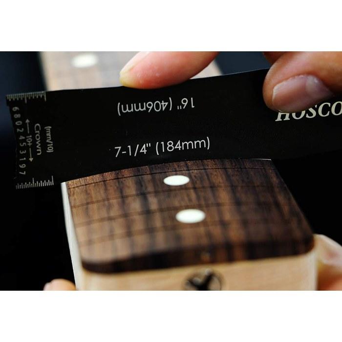 HOSCO Luthiers Tools Fingerboard Radius Gauge H-RG2