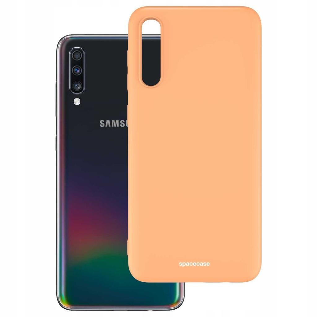 Sc Silicone Case Galaxy A70 Orange
