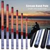 FRP Portable Fishing Rods Tackle Ultralight Telescopic Fishing Rod Travel Stream Lake Hand Pole Carp Feeder
