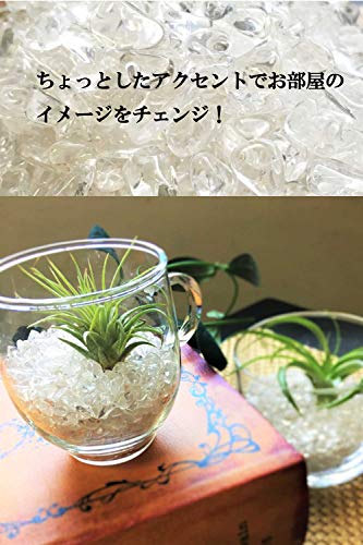 STONE OF DESTINY Purifying Pebbles, Natural Quartz Crystals, Healing Crystals, High-Grade, Ideal for Interior Decoration, Protection from Evil, 500g