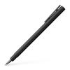Neo Slim Fountain Medium Officially Imported FABER-CASTELL Pen, Nib, Black, FC342300, Dual-Use,