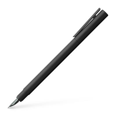 Caneta-tinteiro NEO Preto Fosco Metal M Preto Fosco Faber-Castell - Fina, Füller