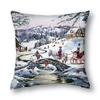 Christmas Pillow Covers - Upgrade Your Living Room Decor and Add a Festive Atmosphere Art Cushion Covers Home Decor