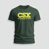 CSX Transportation Railroad Logo Funny T-Shirt Size S-5XL Made In USA Unisex T-Shirt