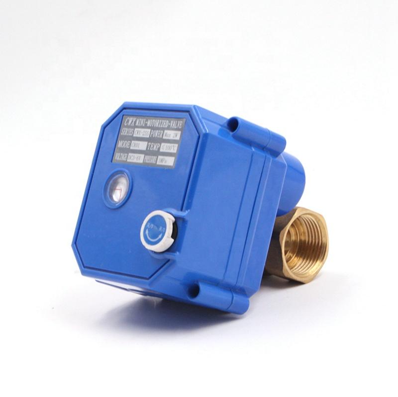 CWX-25S 2-Wege Motorventil Messing Ss304 Mini Elektrischer Aktuator Wasserregelventil 3V 5V 6V 12V 24V 110V 220V DN15 DN20 DN25