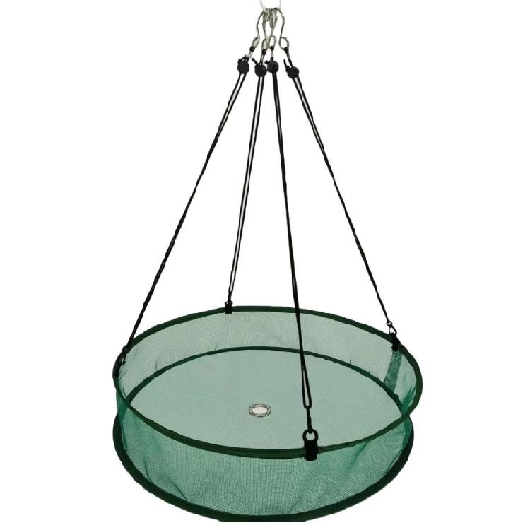 Detachable Bird Feeder Debris Collector Heavy Duty Fiberglass Mesh Simple Hanging Feeder Platform Food Catcher Tray