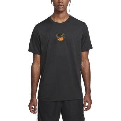 T Shirts Men's Black Crew Neck HF6211-010