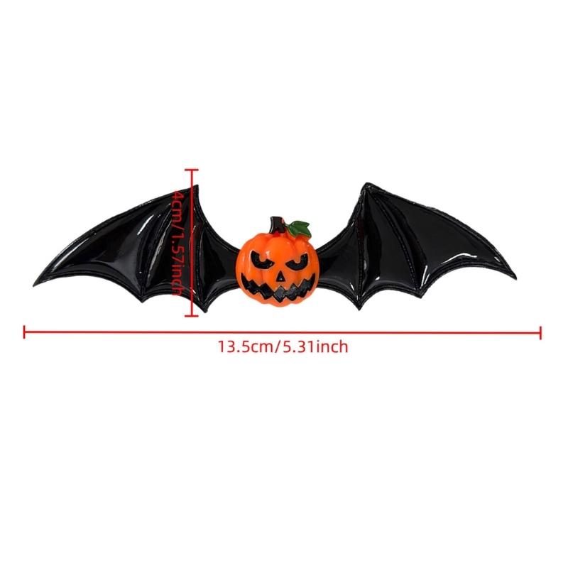 1PC Friendly Bat Shaped Hairpin For Gothic Fashion Dark Theme Parties Comfortable Costume Accessories