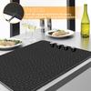 Induction Cooker Covers Silicone Mat Heat-resistant Electric Stove Cover Pad Cooktop Protector Mats Cooking Kitchen Accessories