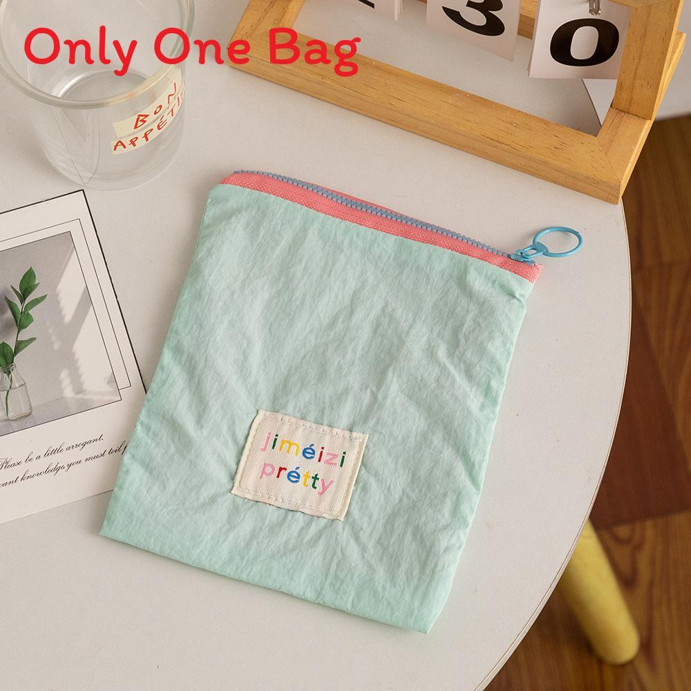 Portable Cosmetic Organizer With Breathable Polyester For Women And Men