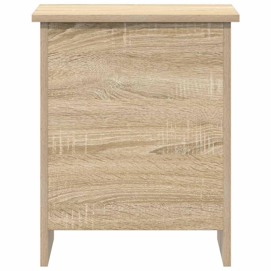 Storage Box Sonoma Oak 40 x 40 x 50 cm Engineered Wood