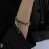Unisex Edelstahl Hip-Hop Kettenarmband