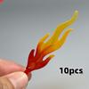 Non-Toxic Moc Bricks Flame Feather Fire 85959 6126 64647 Building Blocks Figure Diy Toys For Children Dolls Gifts