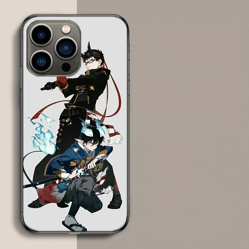 

Anime Ao no Exorcist Okumura Rin Phone Case For Iphone 17 Air 15 Pro 14 Plus 16 Pro Max 17E 16E 12 13 Mini 11 Cover Cute Fundas iPhone 16 Plus