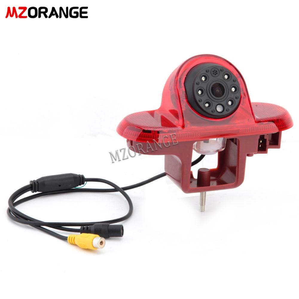 Additional Brake Light with Camera & Monitor for Renault Trafic MK2 for Opel Vivaro A X83 Combo for Nissan Primastar X83