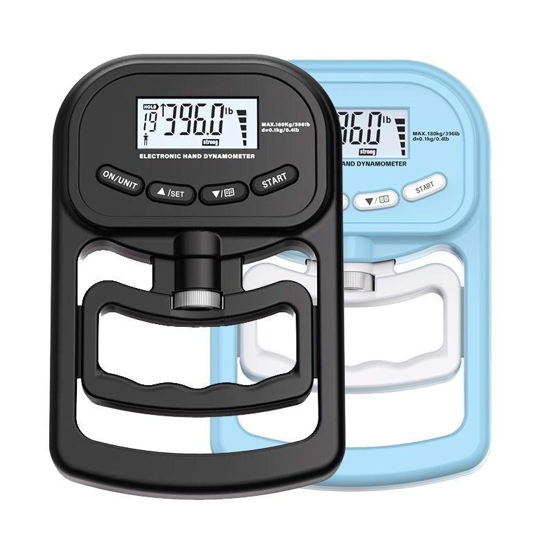 396Lbs/180Kg Digital Hand Grip Strength Tester Adjustable Electronic Grip Dynamometer For Fitness Training