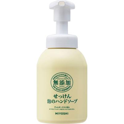 Miyoshi Zusatzfreie Seife Zusatzfreie Seife Schaum-Handseife 350ml Andere Schaumart Zur Anwendung eine entsprechende Menge in die Hände geben und gleichmäßig verteilen