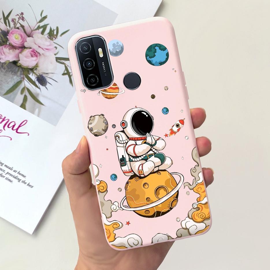 For Oppo A53 A53s Case Cute Fashion Cartoon Painted Cover Soft TPU Phone Case For Oppo A53s A 53 S OppoA53 S Fundas Coque Bumper