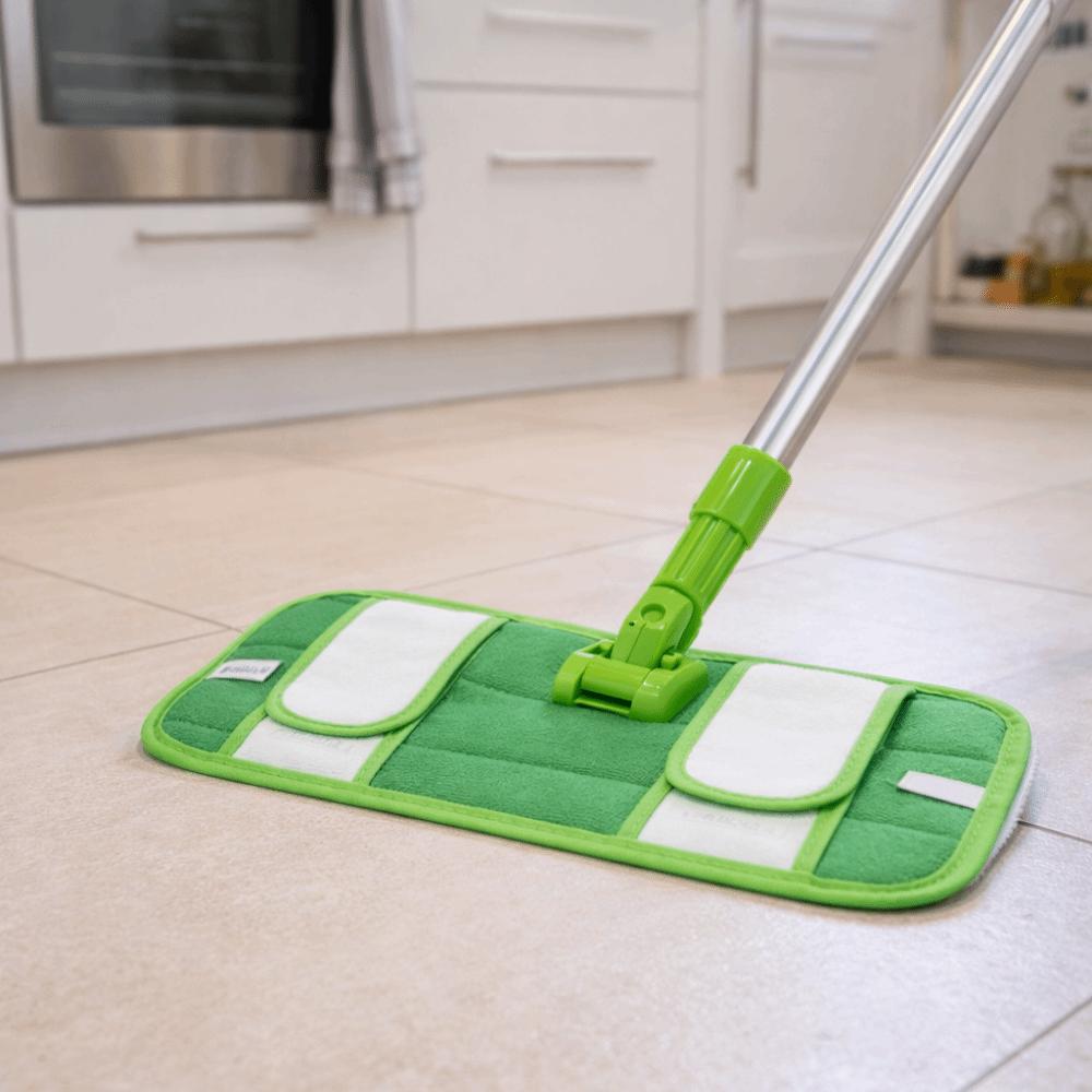 2 pieces Washable Reusable Mop Pads Multi-Purpose Mop Head Replacements  Floor Cleaning