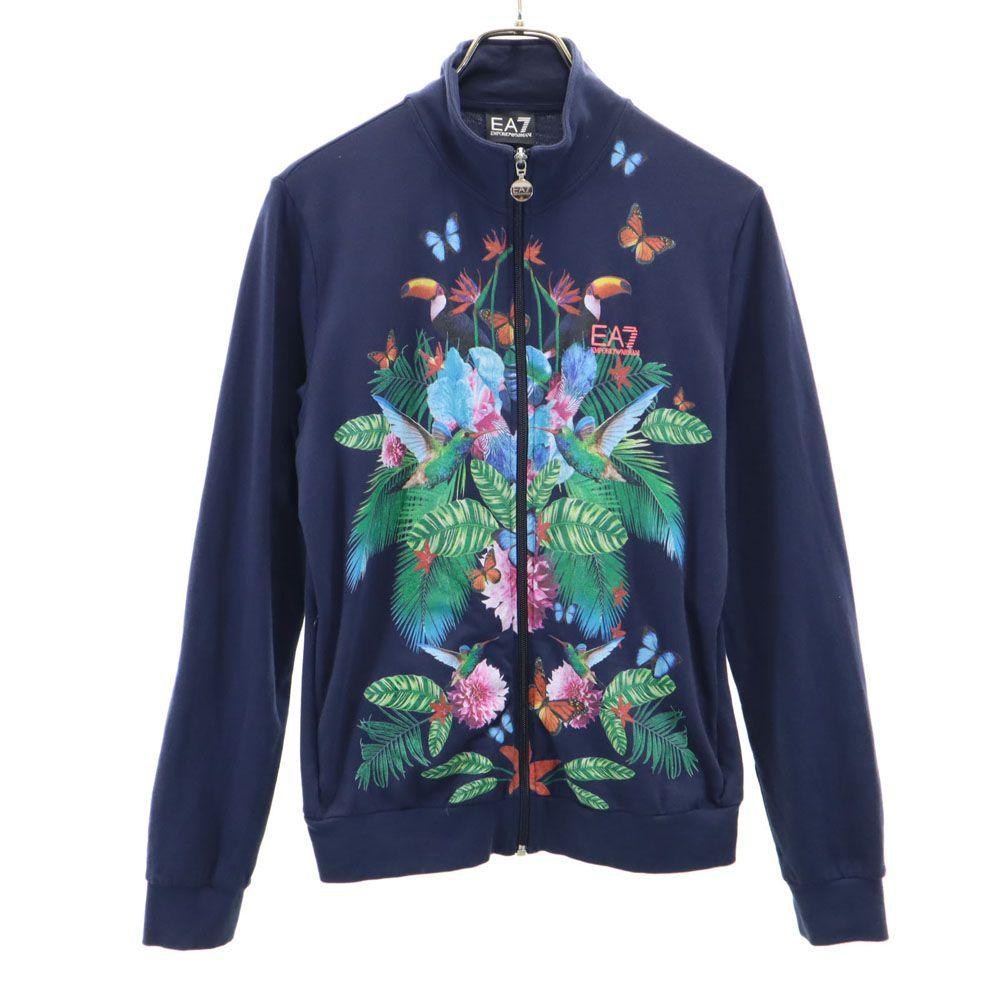 Emporio Armani Sweat Blouson M Navy Women Used