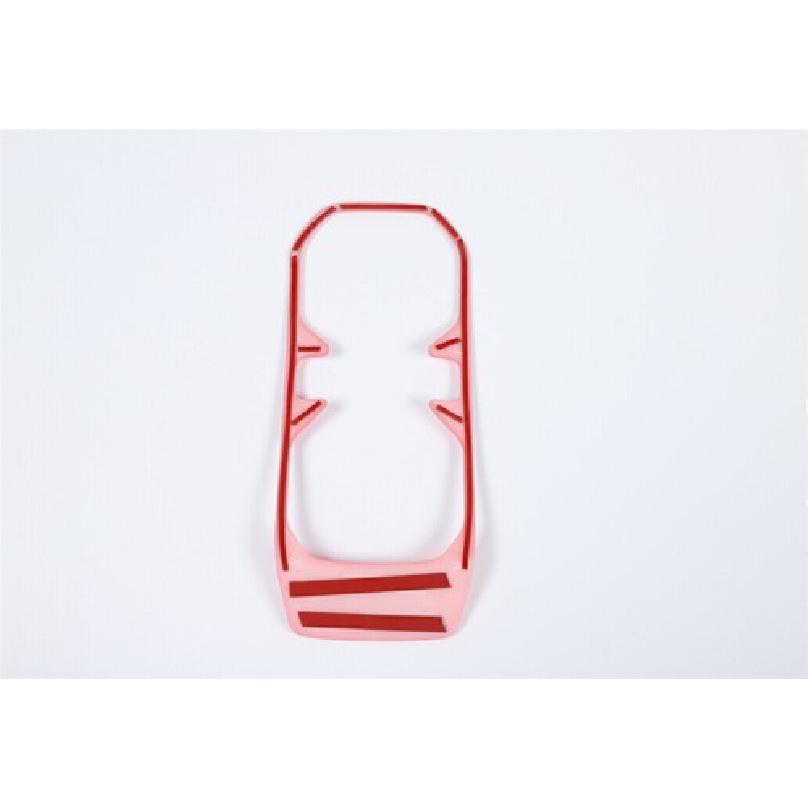 For Jeep Wrangler JL 2018-2024 Light Pink Center Console Water Cup Cover Trim